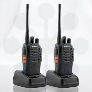 2 Radio Transmisor Walkie Talkie Bf-888s Baofeng Woki Toki
