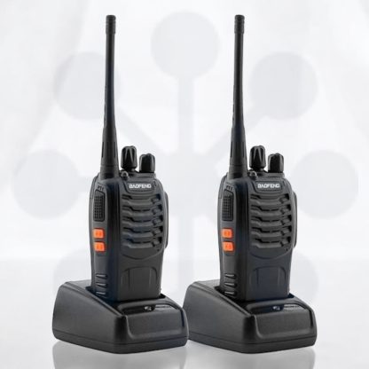 2 Radio Transmisor Walkie Talkie Bf-888s Baofeng Woki Toki